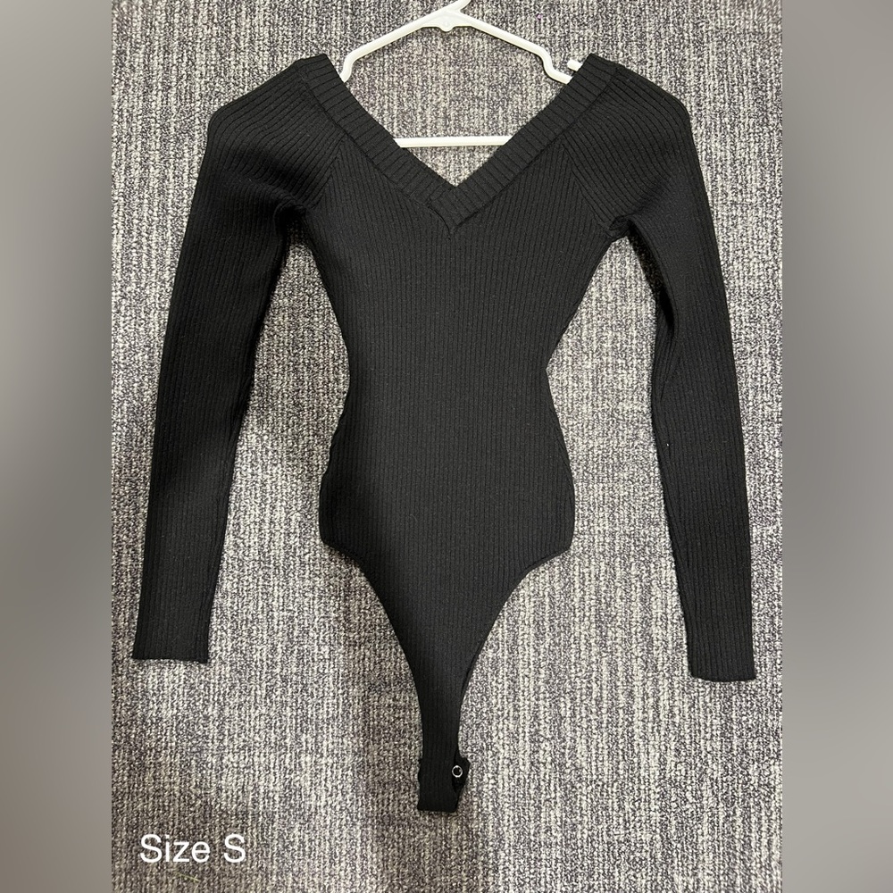 Windsor black bodysuit